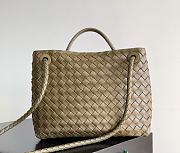 Fortok Bottega Veneta Womens Andiamo Medium Cypress 32*24*12cm  - 4