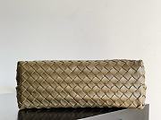 Fortok Bottega Veneta Womens Andiamo Medium Cypress 32*24*12cm  - 5