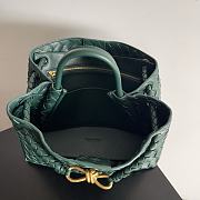 Fortok Bottega Veneta Womens Andiamo Medium Green 32*24*12cm   - 6