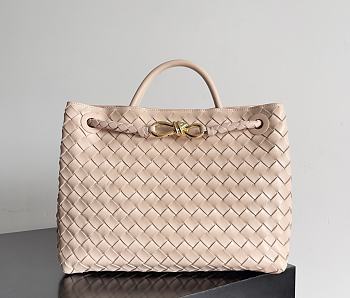 Fortok Bottega Veneta Womens Andiamo Medium Cameo 32*24*12cm  
