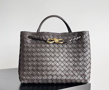 Fortok Bottega Veneta Womens Andiamo Medium Fondant 32*24*12cm   