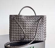 Fortok Bottega Veneta Womens Andiamo Medium Fondant 32*24*12cm    - 4