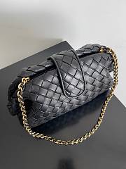 Fortok Bottega Veneta Medium Lauren 1980 Black 31.5 x 16.5 x 11cm - 5
