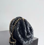 Fortok Bottega Veneta Medium Lauren 1980 Black 31.5 x 16.5 x 11cm - 4