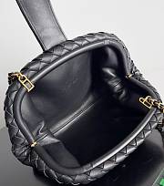 Fortok Bottega Veneta Medium Lauren 1980 Black 31.5 x 16.5 x 11cm - 6