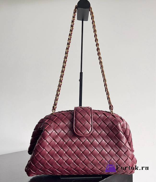 Fortok Bottega Veneta Medium Lauren 1980 Rouge 31.5 x 16.5 x 11cm - 1
