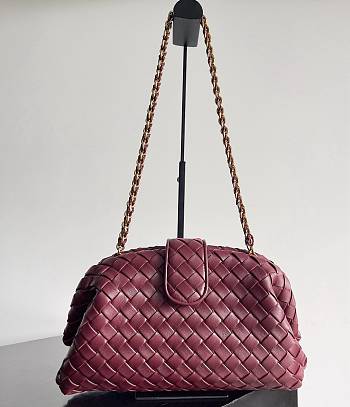 Fortok Bottega Veneta Medium Lauren 1980 Rouge 31.5 x 16.5 x 11cm
