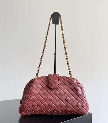 Fortok Bottega Veneta Medium Lauren 1980 Red 31.5 x 16.5 x 11cm 