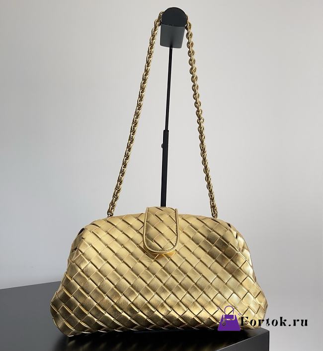 Fortok Bottega Veneta Medium Lauren 1980 Gold 31.5 x 16.5 x 11cm - 1