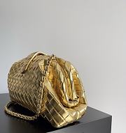 Fortok Bottega Veneta Medium Lauren 1980 Gold 31.5 x 16.5 x 11cm - 5