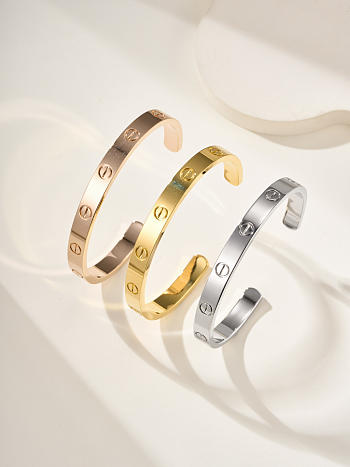 Fortok Cartier Love Bracelet Gold/ Rose Gold/ Silver