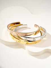 Fortok Cartier Love Bracelet Gold/ Rose Gold/ Silver - 2