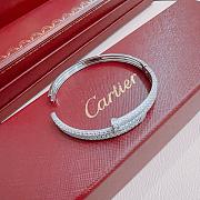 Fortok Cartier White Gold Diamond Juste Un Clou Bracelet  - 2