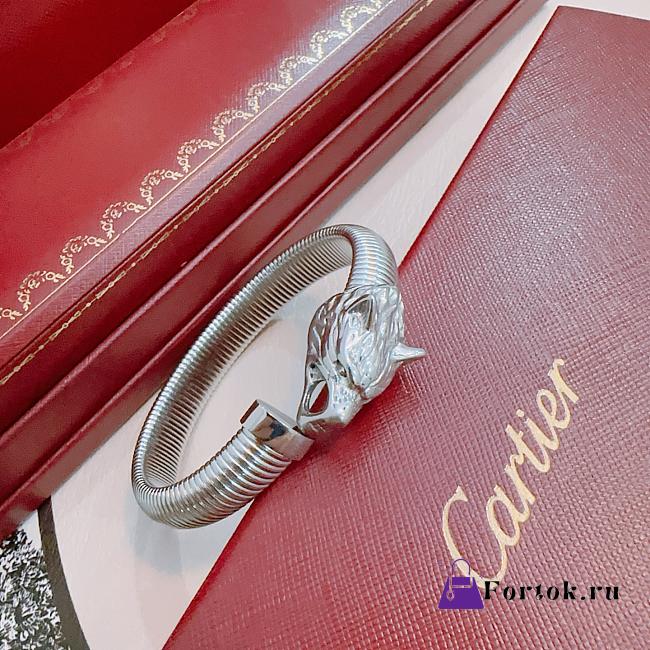 Fortok Cartier Lion Bracelet Silver - 1