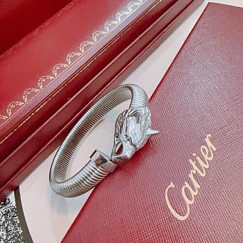 Fortok Cartier Lion Bracelet Silver