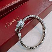 Fortok Cartier Lion Bracelet Silver - 3