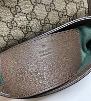 Fortok Gucci Ophidia Shoulder Bag Brown 20*16*5cm - 5