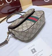 Fortok Gucci Ophidia Shoulder Bag Brown 20*16*5cm - 3