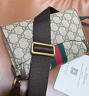 Fortok Gucci Ophidia Wallet Brown 18.5*12*5cm - 3
