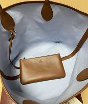 Fortok Gucci Totissima Demi Tote Light Blue 30.5*28*27cm - 4