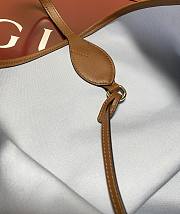 Fortok Gucci Totissima Demi Tote Light Blue 30.5*28*27cm - 2