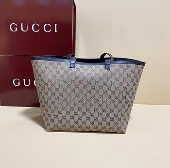 Fortok Gucci Totissima Demi Tote Brown 30*28*26cm 