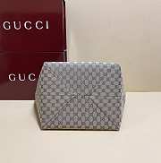 Fortok Gucci Totissima Demi Tote Brown 30*28*26cm  - 5
