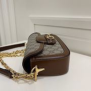 Fortok Gucci Horsebit Mini Shoulder Bag 23.5*14*5cm - 4