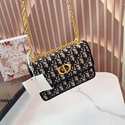 Fortok DIOR Miss Caro Mini Bag Macrocannage Lambskin Women 20 x 13cm - 3