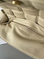 Fortok Bottega Veneta Cassette Padded Bag Sage Beige 26x18x8cm - 4