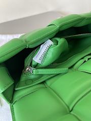 Fortok Bottega Veneta Cassette Padded Bag Green 26x18x8cm - 5