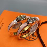 Fortok Hermès Mini Clic Chaine d'Ancre Maillon bracelet Women's Multicolors - 5