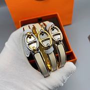 Fortok Hermès Mini Clic Chaine d'Ancre Maillon bracelet Women's Multicolors - 4