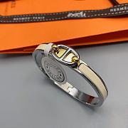Fortok Hermès Mini Clic Chaine d'Ancre Maillon bracelet Women's Multicolors - 3