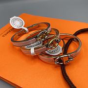 Fortok Hermès Mini Clic Chaine d'Ancre Maillon bracelet Women's Multicolors - 2