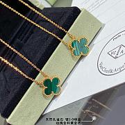 Fortok Van Cleef & Arpels Vintage Alhambra Necklace Green - 2