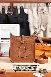 Fortok Hermes Brown Evelyne 16 x 5.5 x 18cm - 1