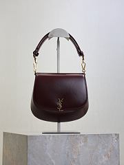 Fortok YSL Saint Laurent Voltaire Top Handle Bag Rouge 17.5×21×8cm - 1