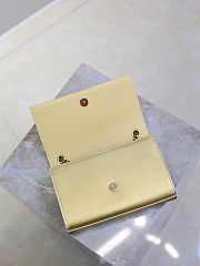 Fortok YSL Saint Laurent Kate Small Tassel Shoulder Bag Gold 20x13.5x5.5cm - 3