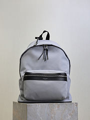 Fortok YSL Saint Laurent Backpack Gray 30x38x17cm  - 1