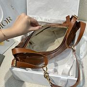 Fortok Christian Dior D-Journey Bag Brown 25.5*14.5*14cm  - 4