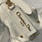 Fortok Christian Dior D-Journey Bag White 25.5*14.5*14cm  - 2