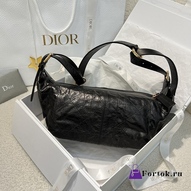Fortok Christian Dior D-Journey Bag Black 23*14*16cm  - 1
