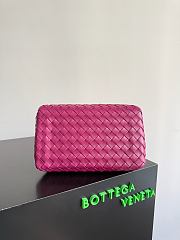 Fortok Woman Bottega Veneta Small Parachute Hot Pink 29.5*18.5*17.5cm - 3