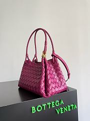 Fortok Woman Bottega Veneta Small Parachute Hot Pink 29.5*18.5*17.5cm - 2