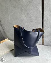 Fortok Loewe Puzzle Fold Tote Navy Blue 25.5 x 14.5 x 31.5cm - 6