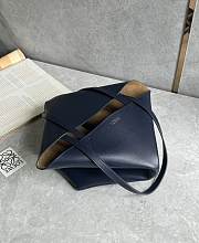 Fortok Loewe Puzzle Fold Tote Navy Blue 25.5 x 14.5 x 31.5cm - 4