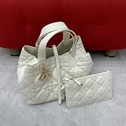 Fortok Dior Toujours bag Latte Macrocannage Calfskin28x21x19cm  - 1