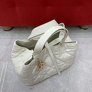 Fortok Dior Toujours bag Latte Macrocannage Calfskin28x21x19cm  - 5