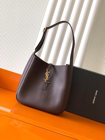 Fortok YSL Saint Laurent LE 5 À 7 Dark Brown 23x22x8cm